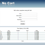 No Cart - Instant Online Stores
