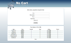 No Cart - Instant Online Stores